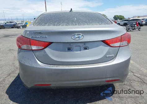 2012 Hyundai Elantra Limited (Ulsan Plant) from USA, damaged, VIN KMHDH4AE1CU476018